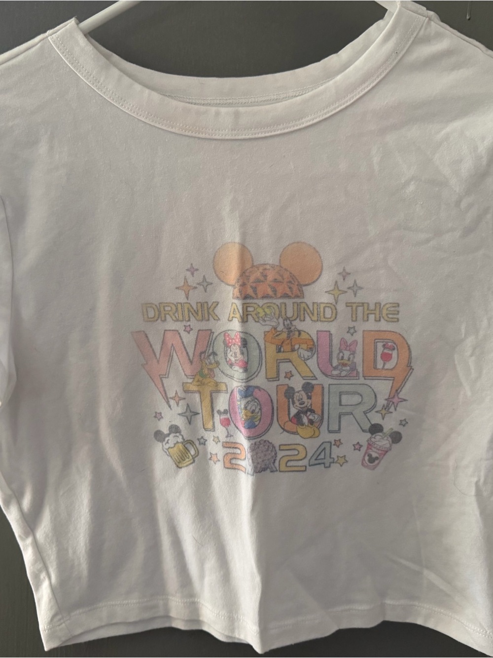 wild fable White 'World Tour 2024' Graphic Tee